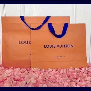 Louis Vuitton shopping bags